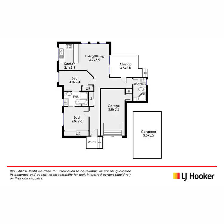 Floorplan of Homely villa listing, 8/14-16 McCulloch Road, Blacktown NSW 2148