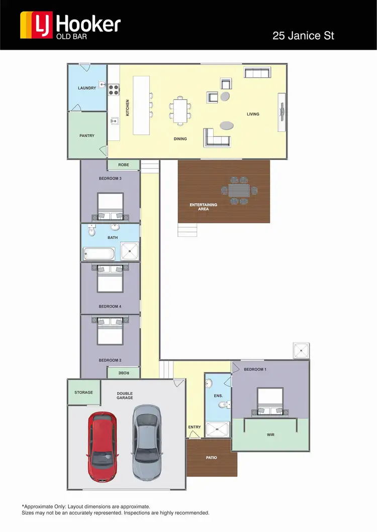 Floorplan of Homely house listing, 25 Janice Street, Wallabi Point NSW 2430