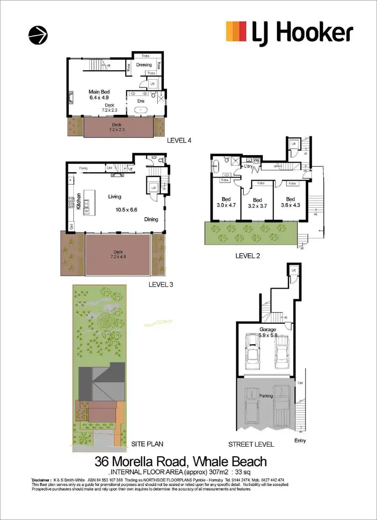 Floorplan of Homely house listing, 36 Morella Road, Whale Beach NSW 2107