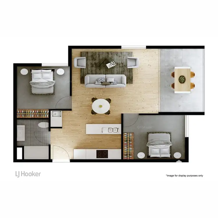 Floorplan of Homely apartment listing, 1101/156 Wright Street, Adelaide SA 5000