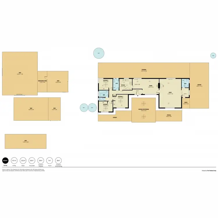 Floorplan of Homely house listing, 243 Kentish Road, Bibaringa SA 5118