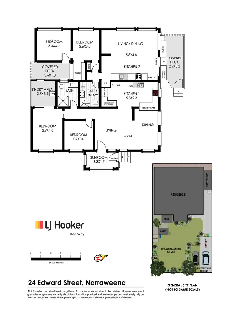 Floorplan of Homely house listing, 24 Edward Street, Narraweena NSW 2099