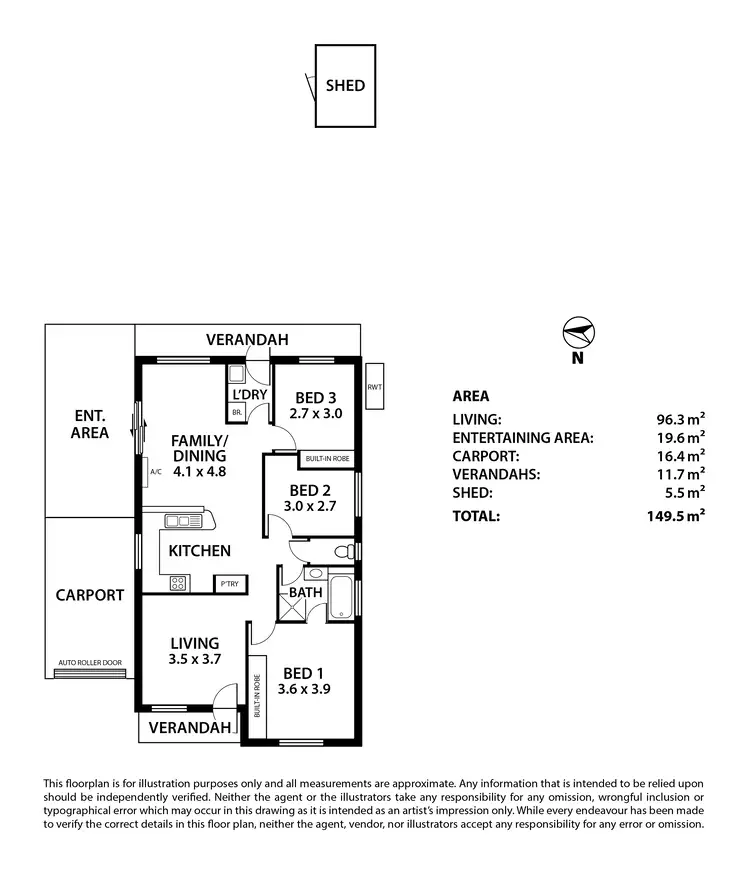 Floorplan of Homely house listing, 7/15 Marston Court, Mount Barker SA 5251