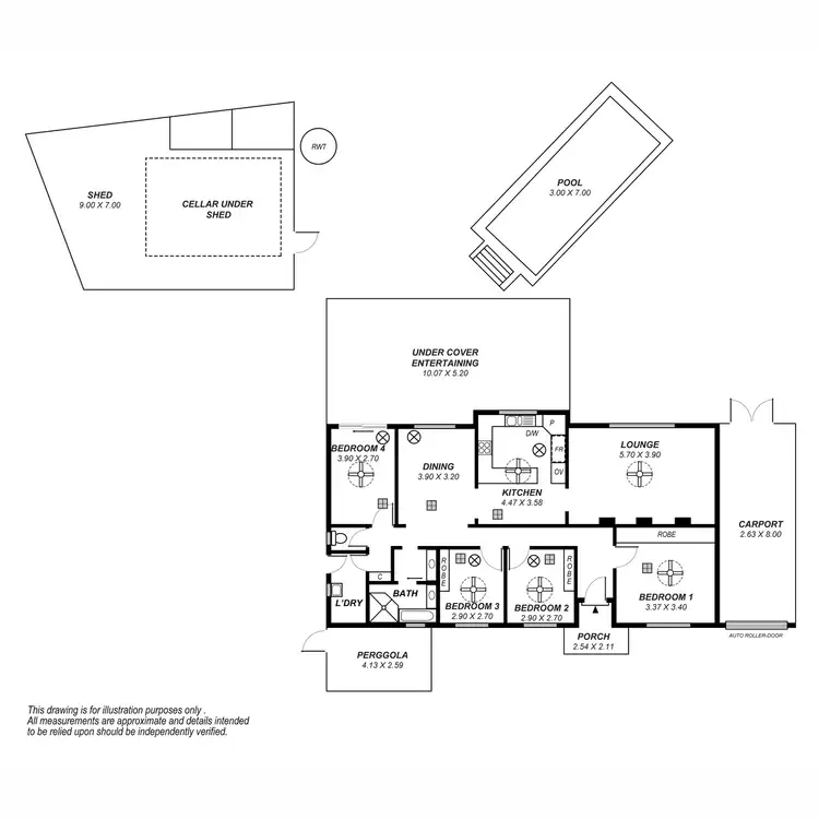 Floorplan of Homely house listing, 22 Ironbark Avenue, Craigmore SA 5114