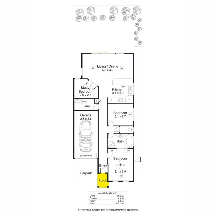 Floorplan of Homely house listing, 1/3 Stephen Terrace, Grange SA 5022
