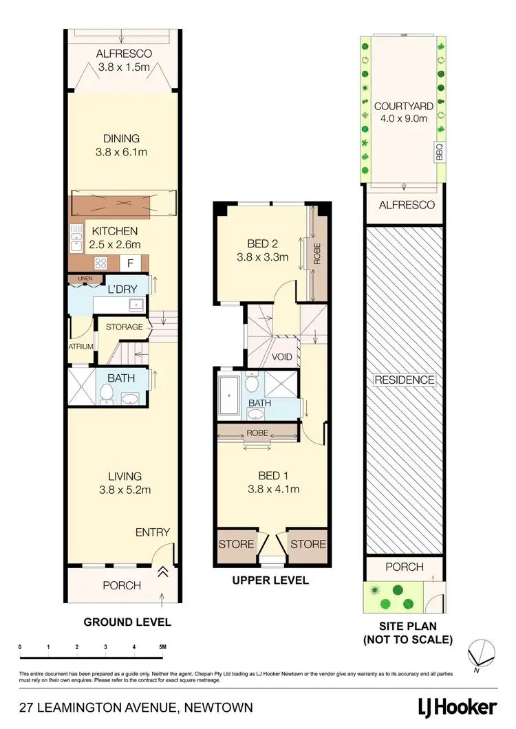 Floorplan of Homely house listing, 27 Leamington Avenue, Newtown NSW 2042