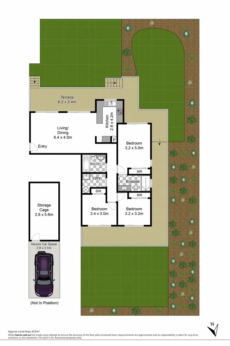 Floorplan of Homely unit listing, 2/1 Critchett Road, Chatswood NSW 2067