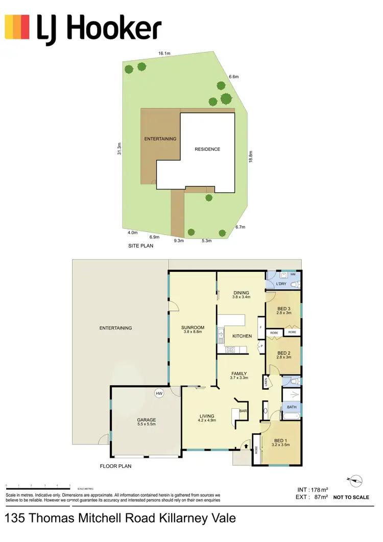 Floorplan of Homely house listing, 135 Thomas Mitchell Road, Killarney Vale NSW 2261