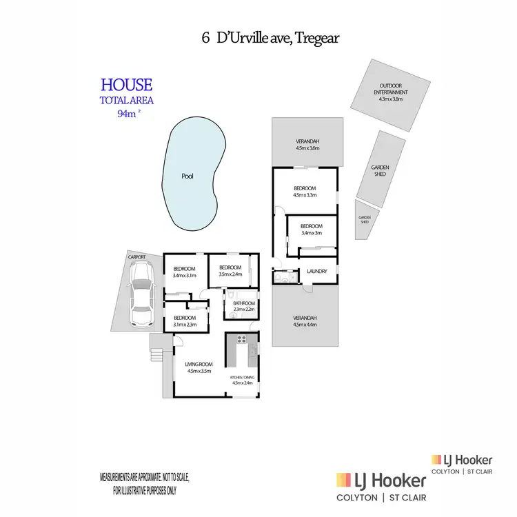 Floorplan of Homely house listing, 6 D'urville, Tregear NSW 2770