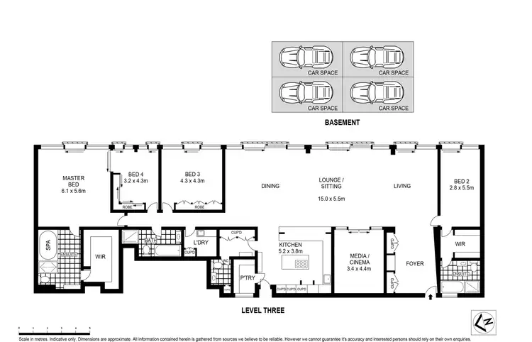 Floorplan of Homely apartment listing, 327/6E Cowper Wharf Roadway, Woolloomooloo NSW 2011