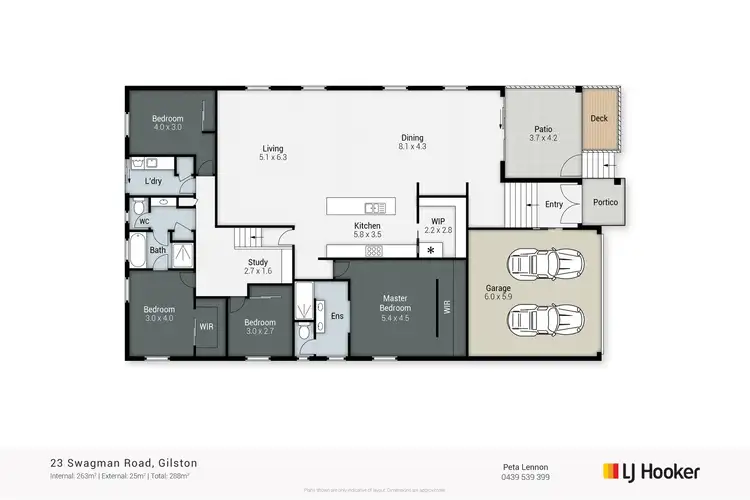 Floorplan of Homely house listing, 23 Swagman Road, Gilston QLD 4211