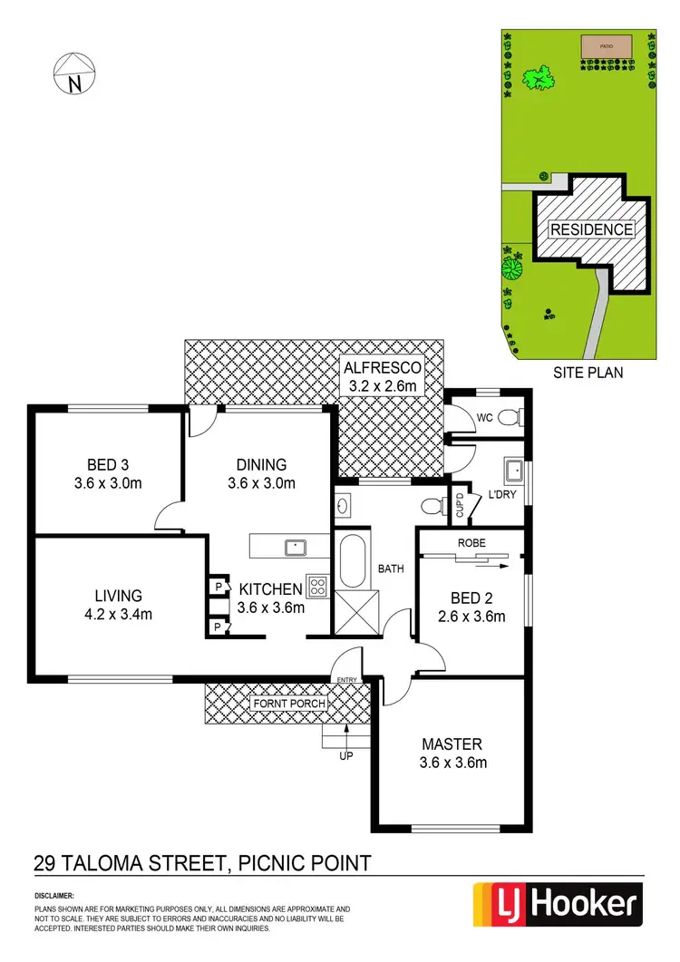 Floorplan of Homely house listing, 29 Taloma Street, Picnic Point NSW 2213