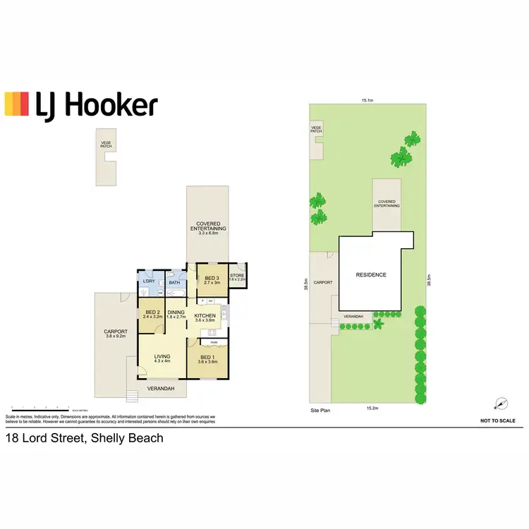 Floorplan of Homely house listing, 18 Lord Street, Shelly Beach NSW 2261