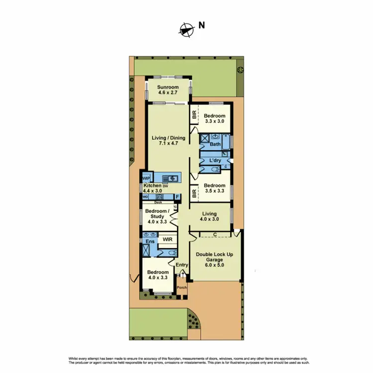 Floorplan of Homely house listing, 41 Tamborine Avenue, Point Cook VIC 3030