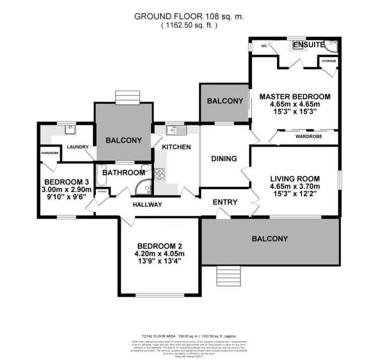 Floorplan of Homely house listing, 1 Yilgarn Avenue, Cessnock NSW 2325