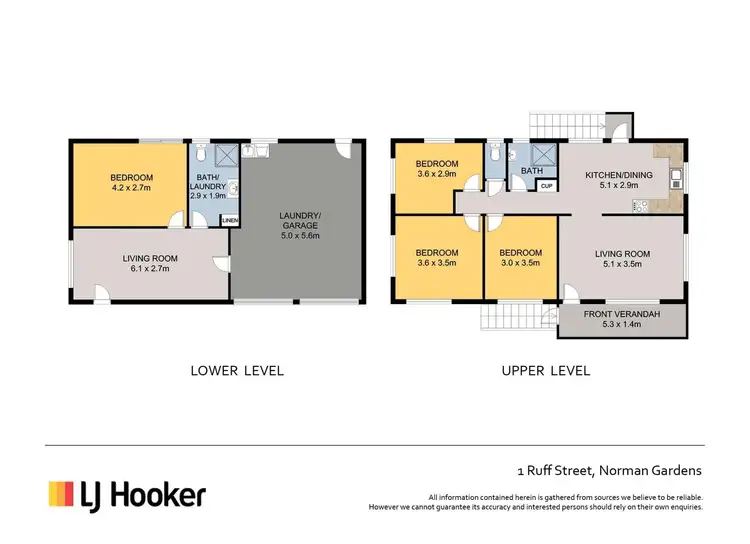 Floorplan of Homely house listing, 1 Ruff Street, Norman Gardens QLD 4701