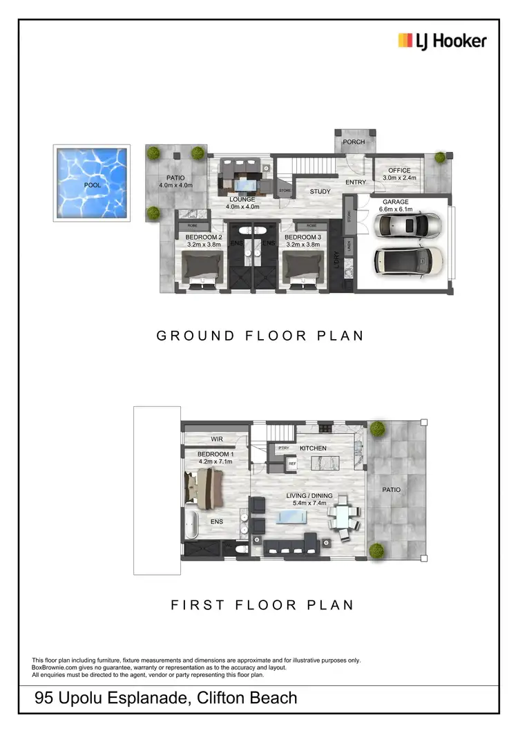Floorplan of Homely house listing, 95 Upolu Esplanade, Clifton Beach QLD 4879