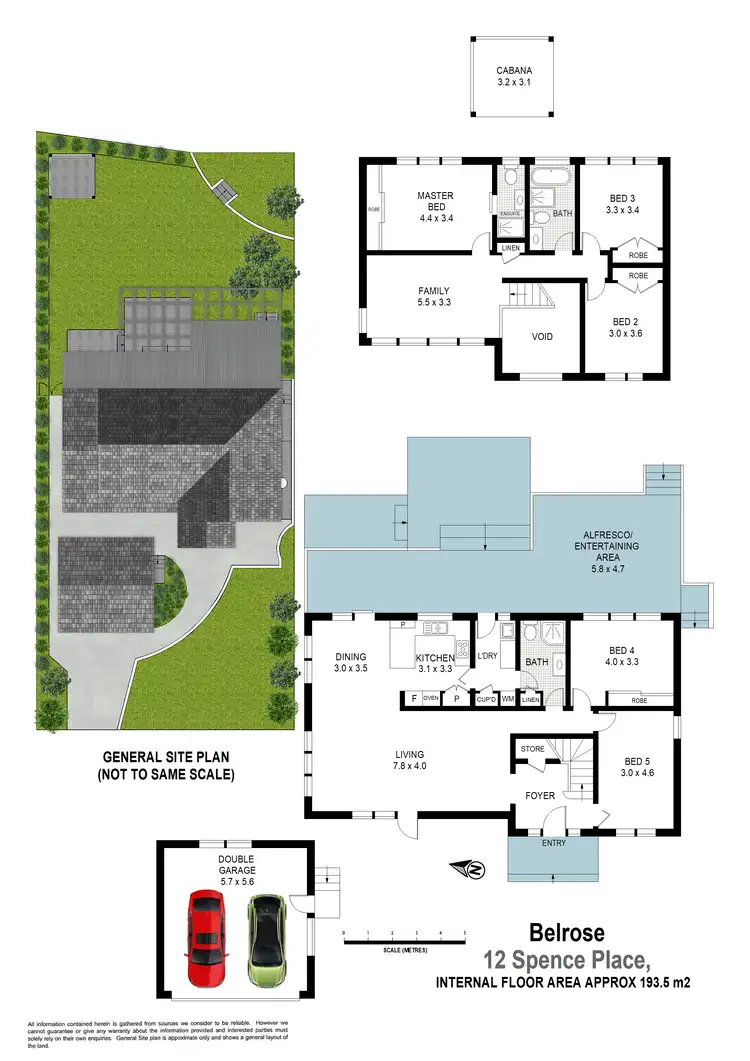 Floorplan of Homely house listing, 12 Spence Place, Belrose NSW 2085