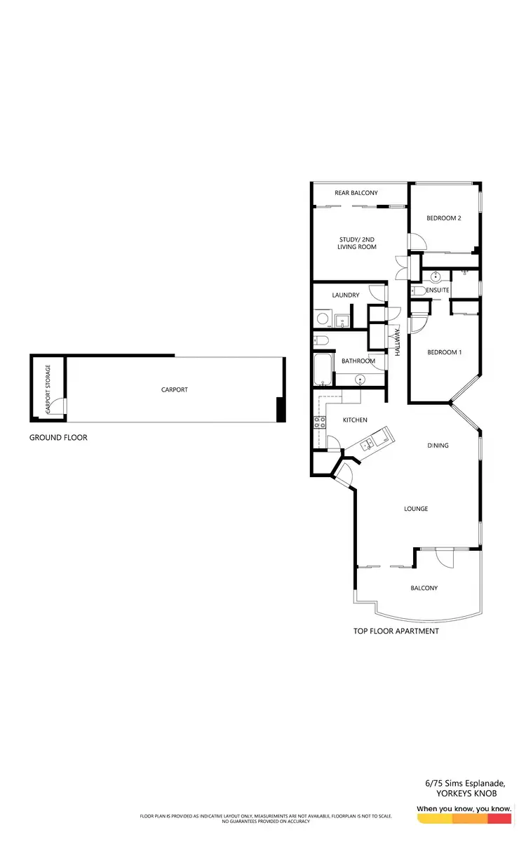 Floorplan of Homely apartment listing, 6/75 Sims Esplanade, Yorkeys Knob QLD 4878