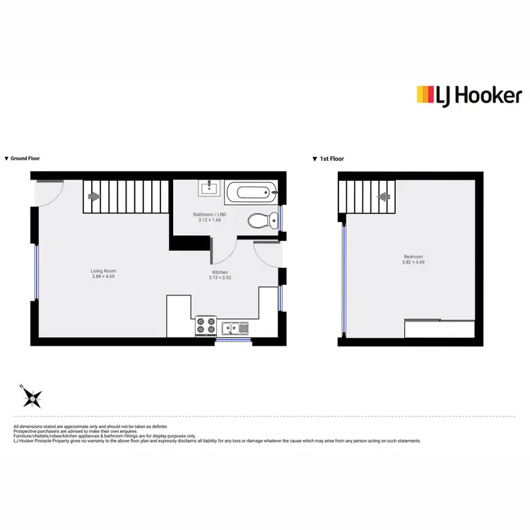 Floorplan of Homely unit listing, 5/36 Abbotsfield Road, Claremont TAS 7011