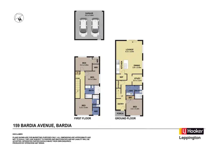 Floorplan of Homely house listing, 159 Bardia Avenue, Bardia NSW 2565