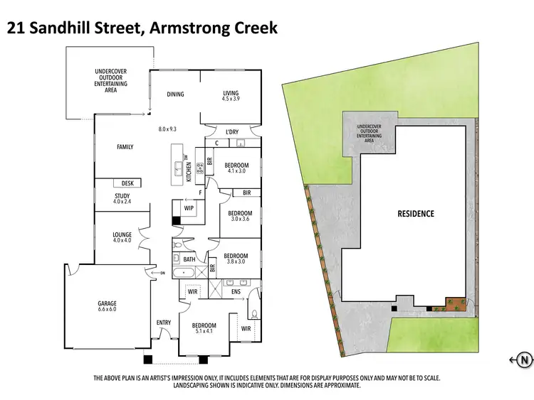 Floorplan of Homely house listing, 21 Sandhill Street, Armstrong Creek VIC 3217