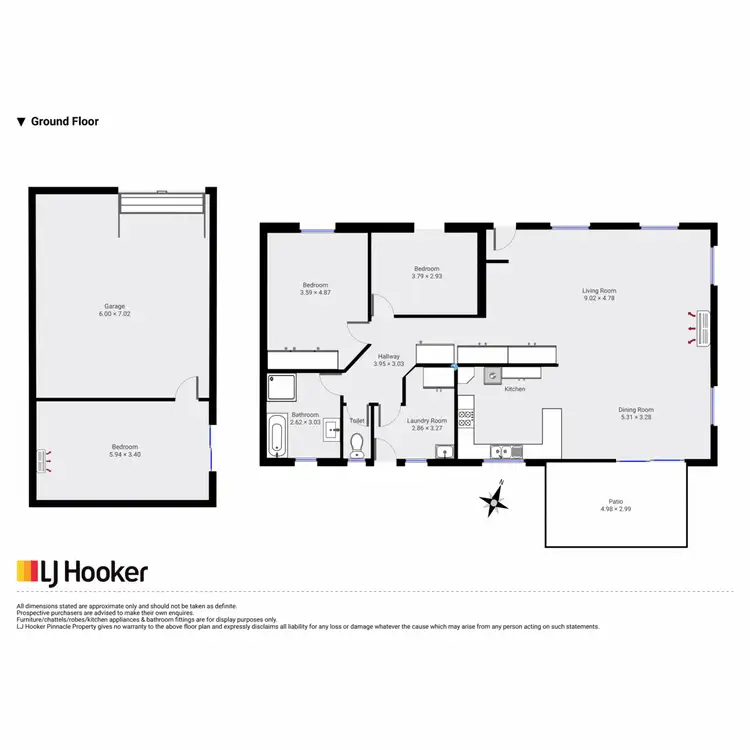 Floorplan of Homely house listing, 13 Sophia Street, Kempton TAS 7030