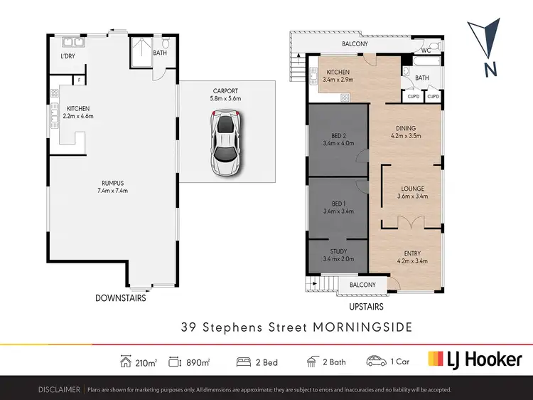 Floorplan of Homely house listing, 39 Stephens Street, Morningside QLD 4170