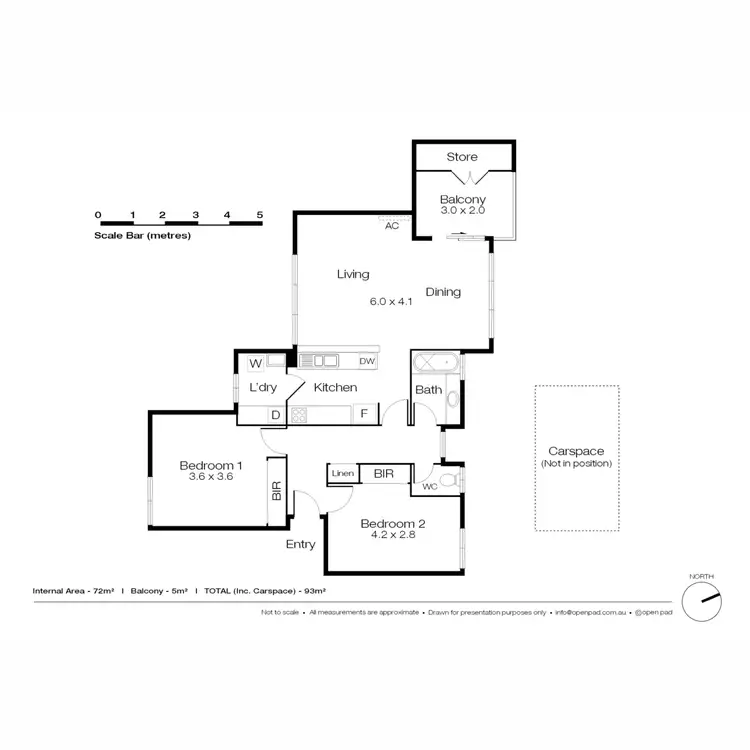 Floorplan of Homely apartment listing, 21/62 Bronte Street, East Perth WA 6004