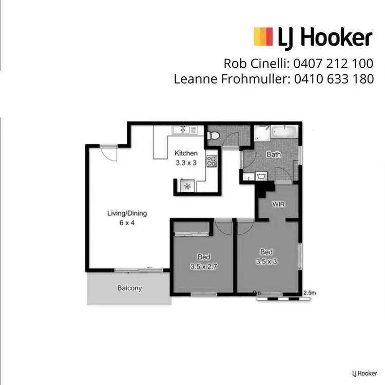 Floorplan of Homely unit listing, 8/3 Clancy Court, Tugun QLD 4224