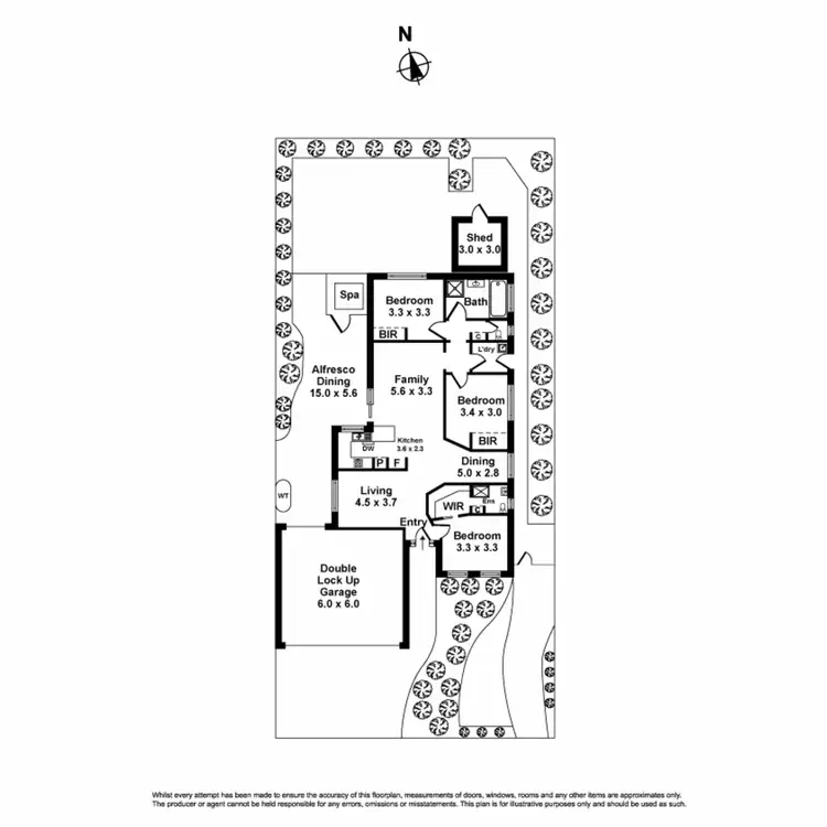 Floorplan of Homely house listing, 2 Graf Way, Point Cook VIC 3030