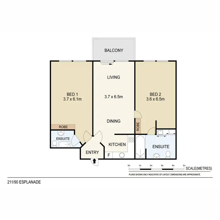 Floorplan of Homely apartment listing, 211-212/90 Esplanade, Darwin City NT 800