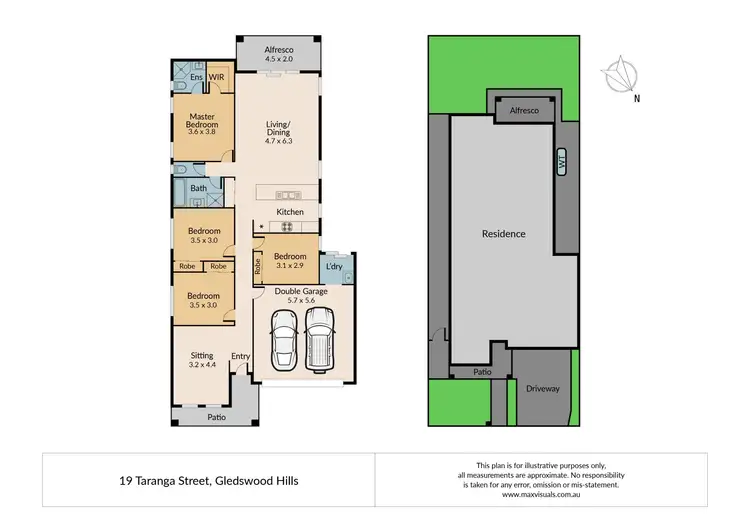 Floorplan of Homely house listing, 19 Taranga Street, Gledswood Hills NSW 2557