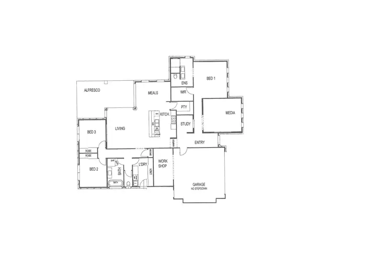 Floorplan of Homely house listing, 13 Galatea Street, Burpengary QLD 4505
