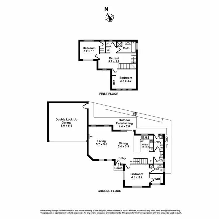 Floorplan of Homely townhouse listing, 1/9 Duchess Court, Point Cook VIC 3030