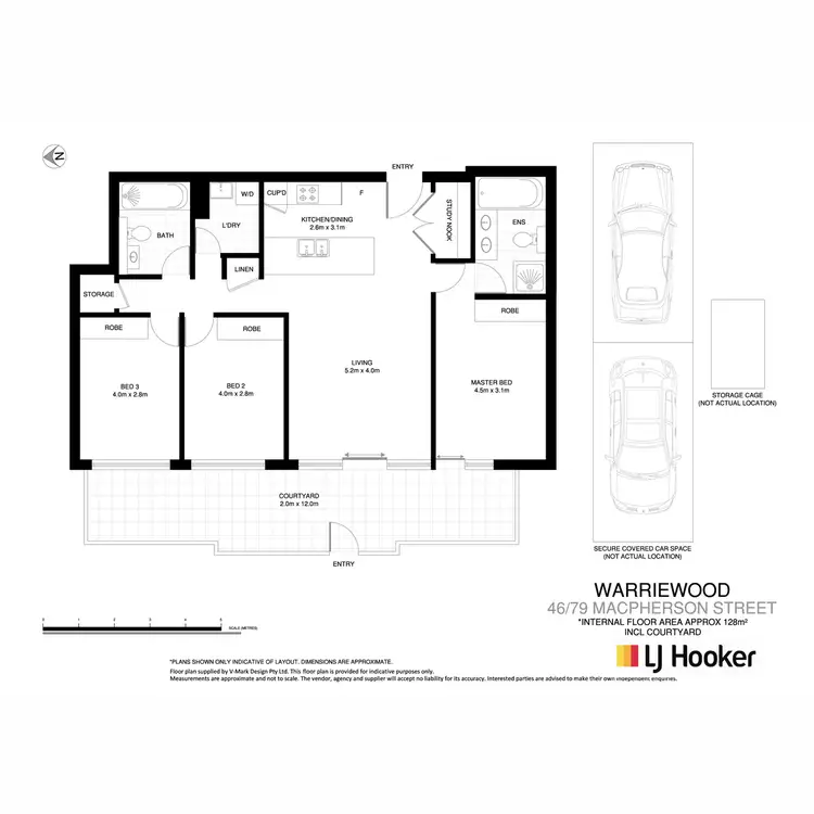 Floorplan of Homely apartment listing, 46/79-91 Macpherson Street, Warriewood NSW 2102