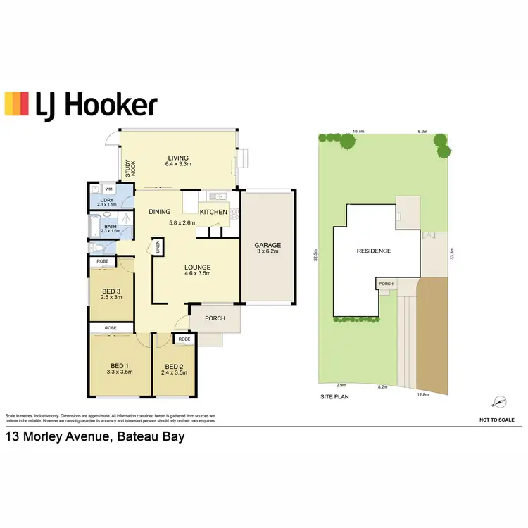 Floorplan of Homely house listing, 13 Morley Avenue, Bateau Bay NSW 2261