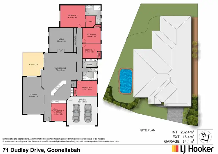 Floorplan of Homely house listing, 71 Dudley Drive, Goonellabah NSW 2480