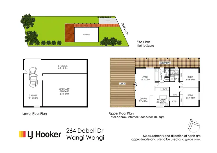 Floorplan of Homely house listing, 264 Dobell Drive, Wangi Wangi NSW 2267