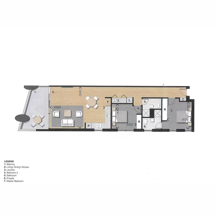 Floorplan of Homely apartment listing, Address available on request