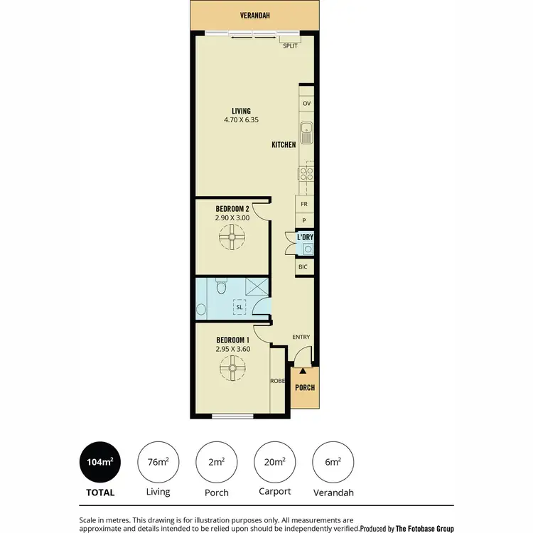 Floorplan of Homely house listing, 41 Riverside Street, Mawson Lakes SA 5095