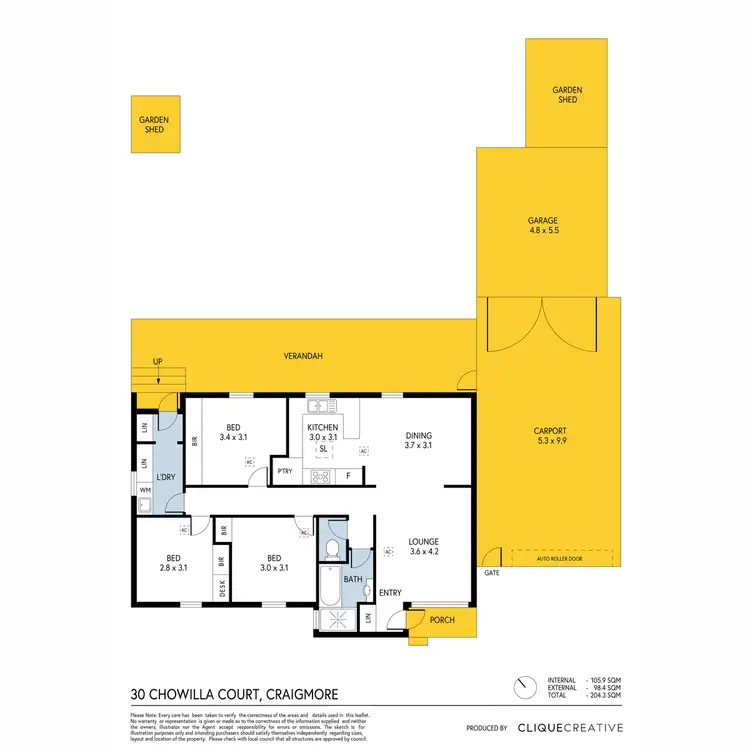 Floorplan of Homely house listing, Address available on request