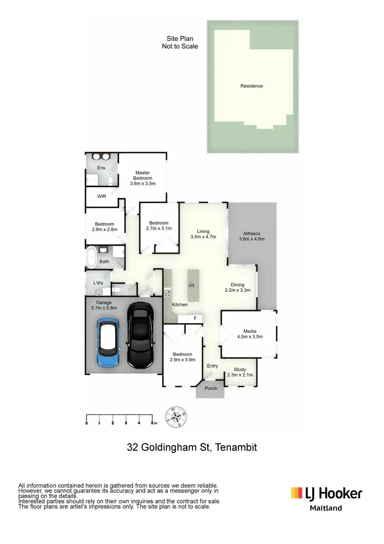 Floorplan of Homely house listing, 32 Goldingham Street, Tenambit NSW 2323