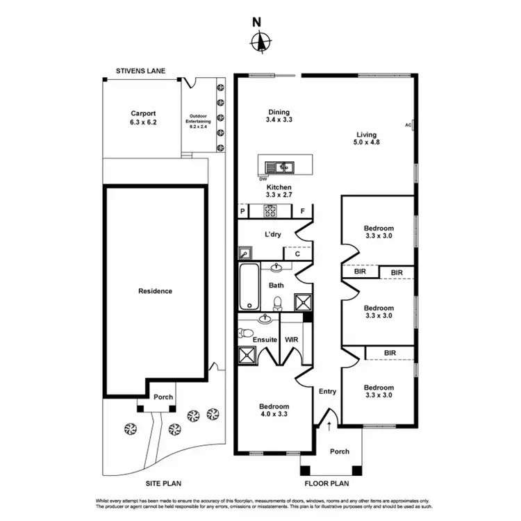 Floorplan of Homely house listing, 74 Miles Franklin Boulevard, Point Cook VIC 3030
