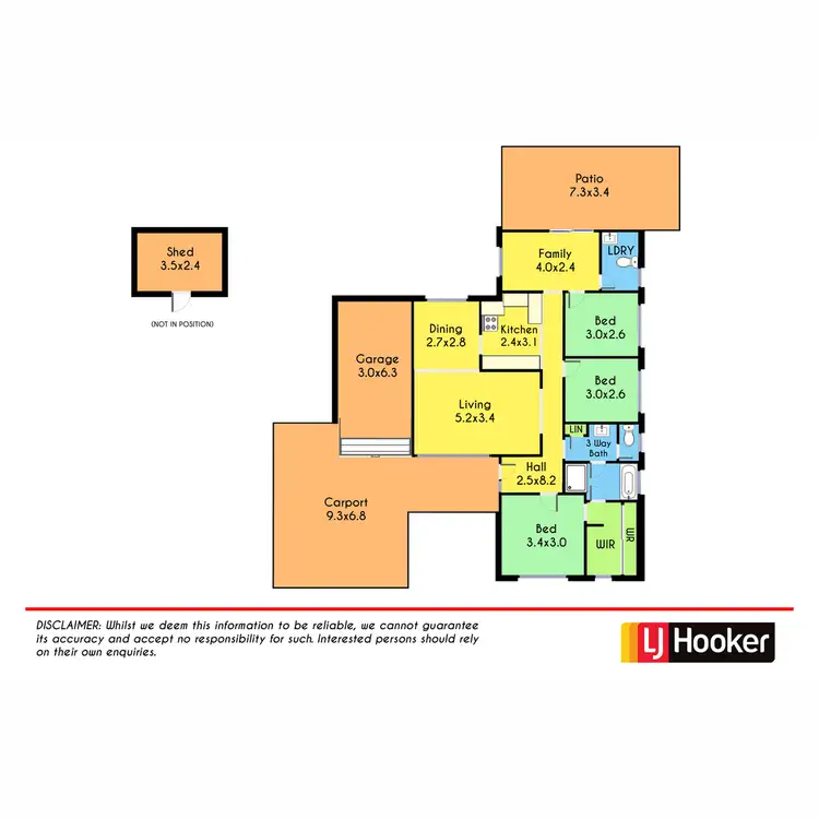 Floorplan of Homely house listing, 11 Tabitha Place, Plumpton NSW 2761