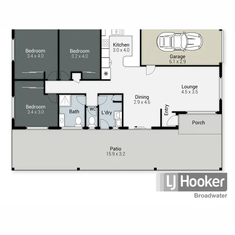 Floorplan of Homely house listing, 144 Government Road, Labrador QLD 4215