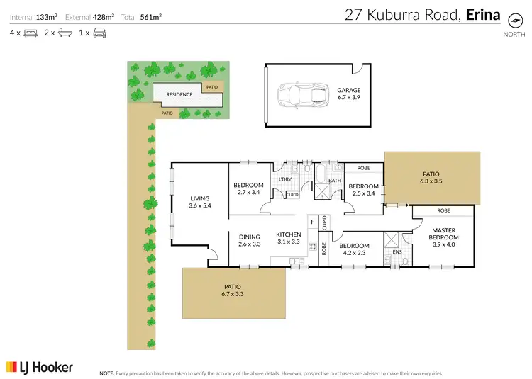 Floorplan of Homely house listing, 27 Kuburra Road, Erina NSW 2250