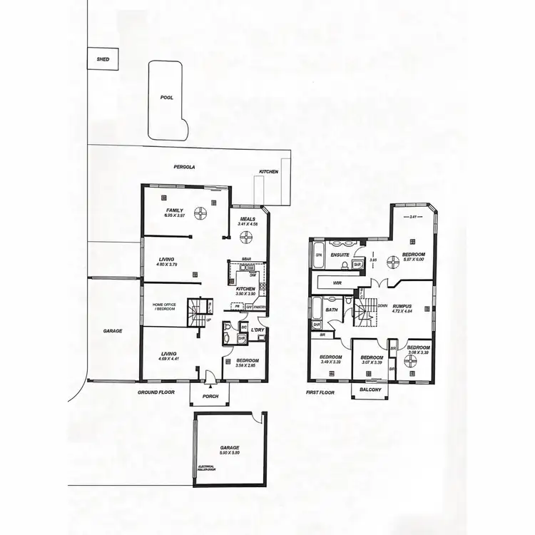 Floorplan of Homely house listing, Address available on request