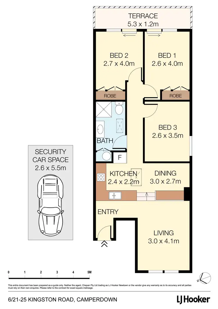 Floorplan of Homely apartment listing, 6/21-25 Kingston Road, Camperdown NSW 2050