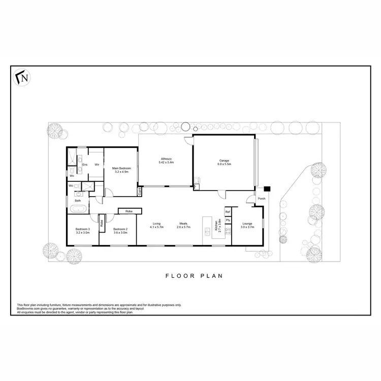 Floorplan of Homely house listing, 11 Parkstone Crescent, Point Cook VIC 3030
